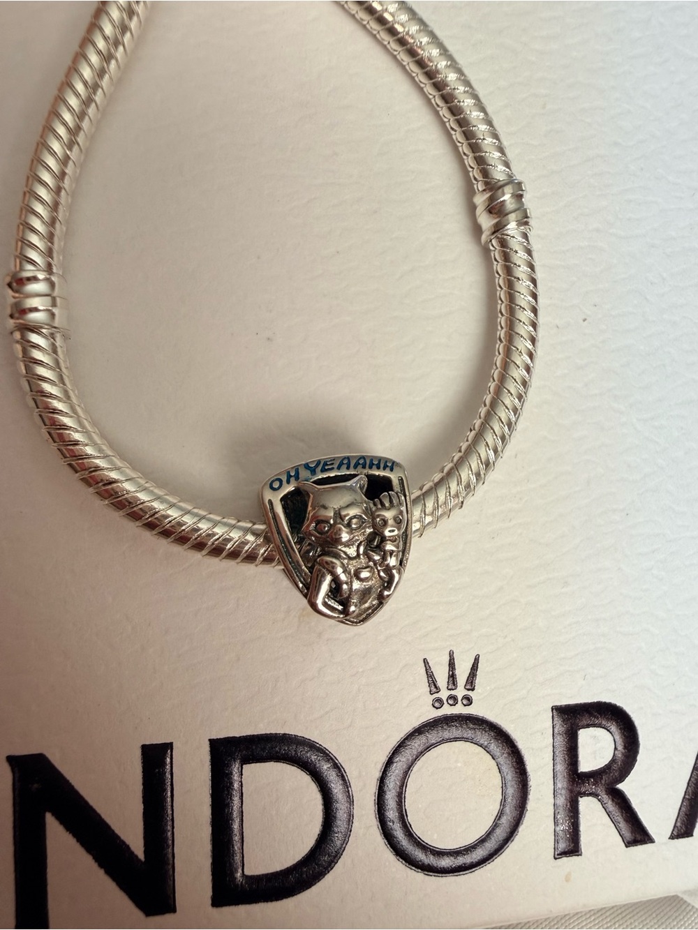 Pandora x Marvel Guardians of the Galaxy Rocket and Groot Charm **RETIRED**